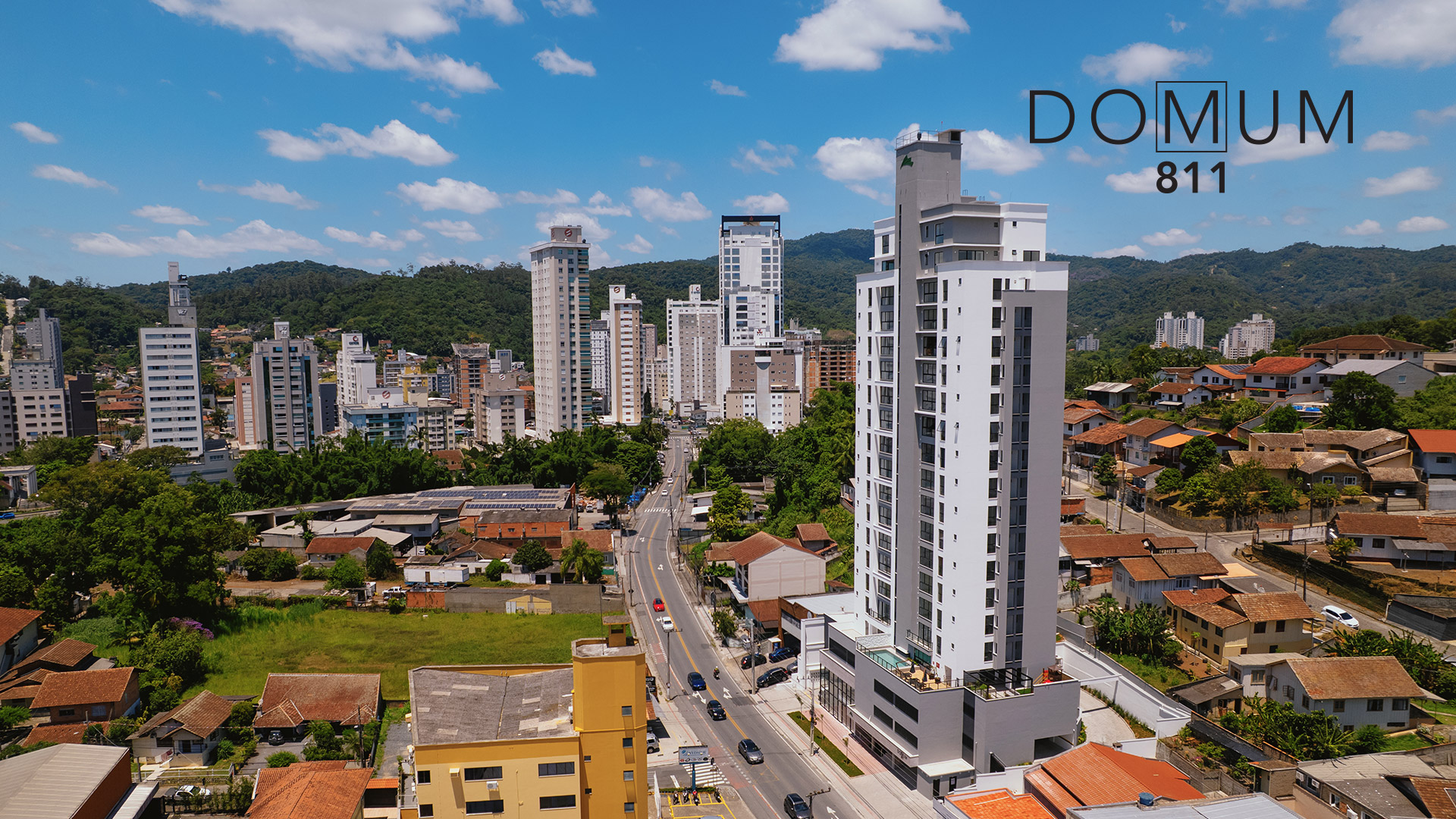 Vista aérea de Blumenau